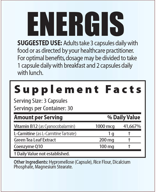 Energis Ingredients